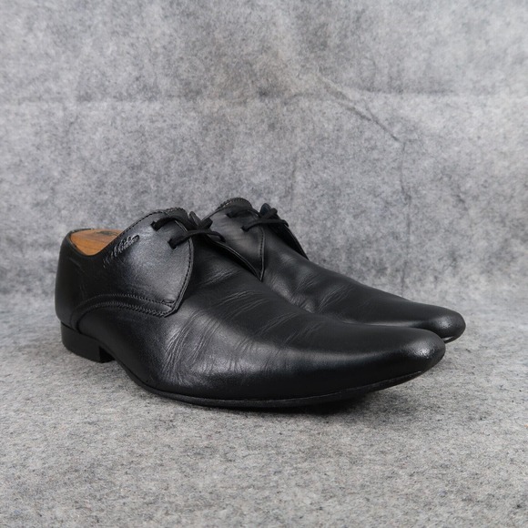 Ted Baker Other - Ted Baker Shoes Mens 8 Oxford Derby Formal Dress Leather Black Classic Going Out